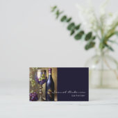 Cartes de visite pour barman (Debout devant)
