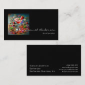 Cartes de visite pour barman (Devant / Derrière)