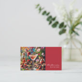Cartes de visite pour barman (Debout devant)