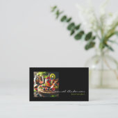 Cartes de visite pour barman (Debout devant)