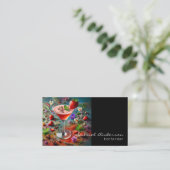 Cartes de visite pour barman (Debout devant)