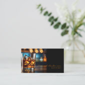 Cartes de visite pour barman (Debout devant)