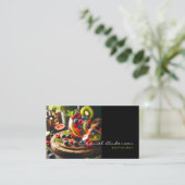 Cartes de visite pour barman (Debout devant)