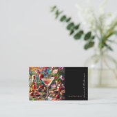 Cartes de visite pour barman mixologue (Debout devant)