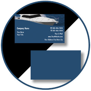 Cartes de visite pour bateaux