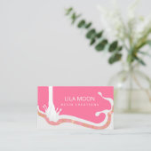 Cartes de visite pour bijoux en résine époxy (Debout devant)