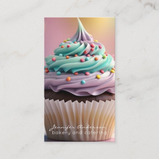 Cartes de visite pour boulangerie (Devant)