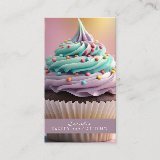 Cartes de visite pour boulangerie Baker (Devant)