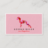Cartes de visite pour boxeurs allemands (Devant)