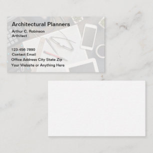 Cartes de visite pour cabinet de planificateur arc