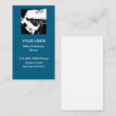 Cartes de visite pour chauffeur Uber (Devant / Derrière)
