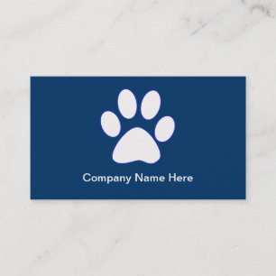 Cartes de visite pour chiens