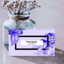 Cartes de visite pour coiffeurs modernes élégantes