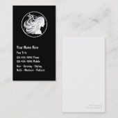 Cartes de visite pour coiffeuse mobile (Devant / Derrière)