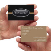 Cartes de visite pour concessionnaire automobile