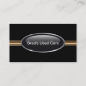 Cartes de visite pour concessionnaire automobile (Devant)