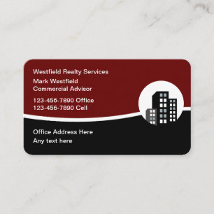 Cartes de visite pour conseiller en immobilier com