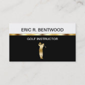 Cartes de visite pour cours de golf (Devant)