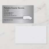 Cartes de visite pour coursier (Devant / Derrière)