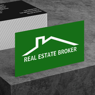 Cartes de visite pour courtiers immobiliers
