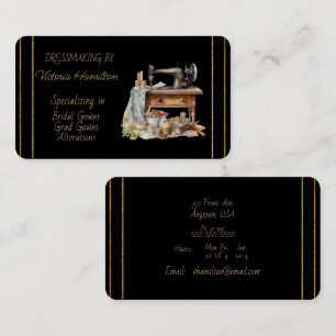 Cartes de visite pour couturière Robes de mariée R