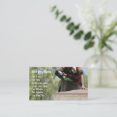 Cartes de visite pour couvreurs (Debout devant)