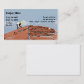 Cartes de visite pour couvreurs (Devant / Derrière)