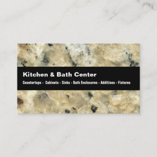 Cartes de visite pour cuisine et salle de bain