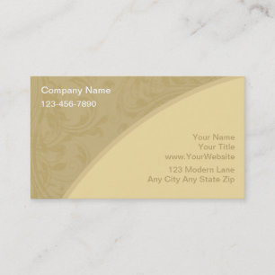 Cartes de visite pour décorateur