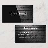 Cartes de visite pour des Roofers (Devant / Derrière)