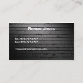Cartes de visite pour des Roofers (Dos)