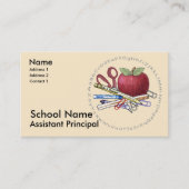 Cartes de visite pour directeur adjoint (Devant)