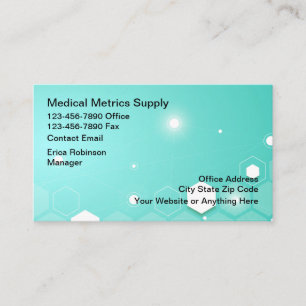 Cartes de visite pour distributeur de fournitures