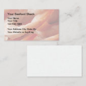 Cartes de visite pour distributeur de restaurant d (Devant / Derrière)