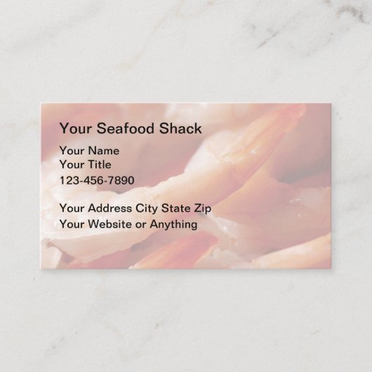 Cartes de visite pour distributeur de restaurant d (Devant)