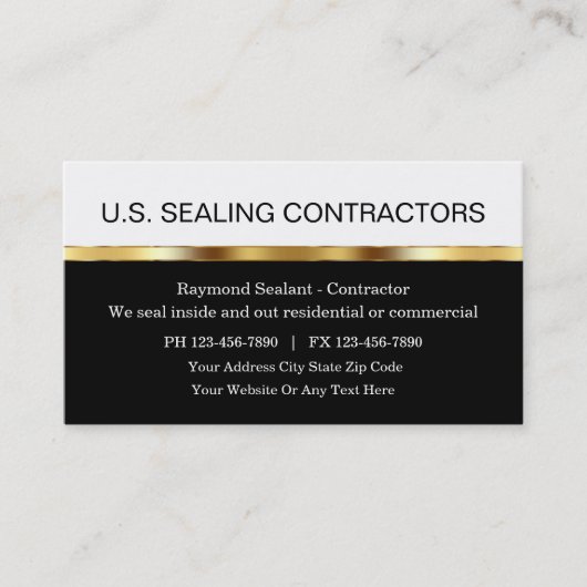 Cartes de visite pour entrepreneurs de constructio (Devant)