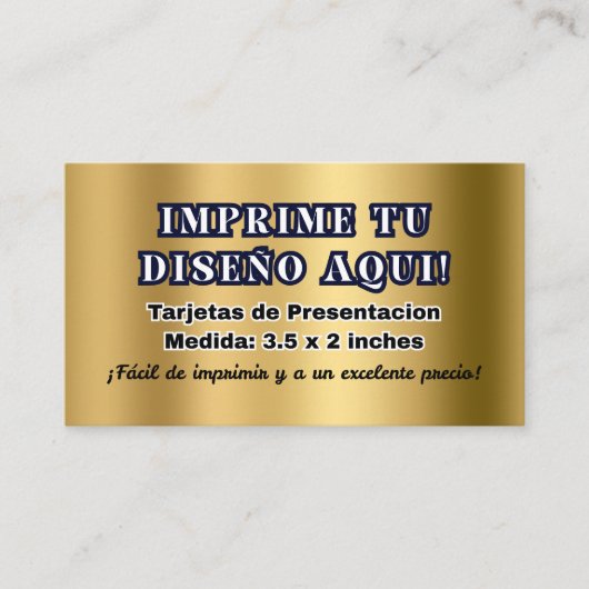 Cartes de Visite pour Entreprise (Devant)