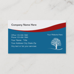 Cartes de visite pour entreprise d'aménagement pay