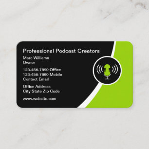 Cartes de visite pour entreprise de création de po