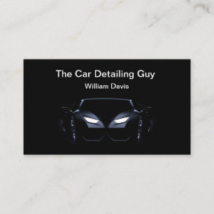 Cartes de visite pour entreprise de detailing auto