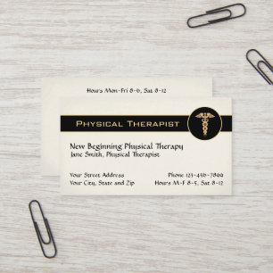 Cartes de visite pour entreprise de kinésithérapie