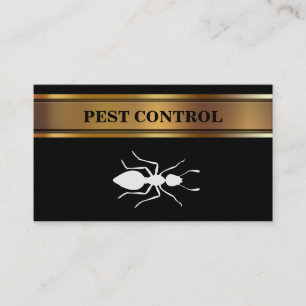Cartes de visite pour entreprise de lutte antipara