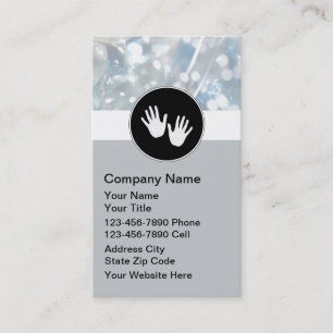 Cartes de visite pour entreprise de massage