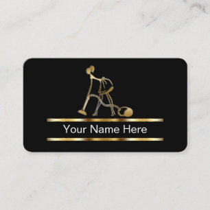Cartes de visite pour entreprise de nettoyage élég