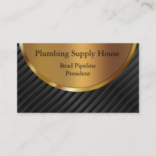 Cartes de visite pour entreprise de plomberie