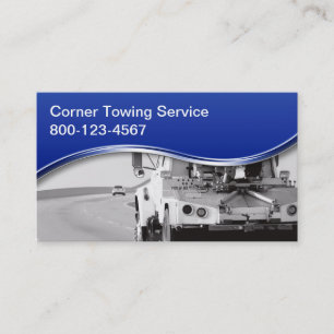 Cartes de visite pour entreprise de remorquage