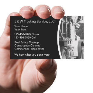 Cartes de visite pour entreprise de services de dé