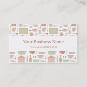 Cartes de visite pour entreprise de traiteur d'ust