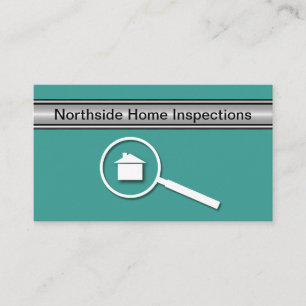 Cartes de visite pour entreprise d'inspection de m