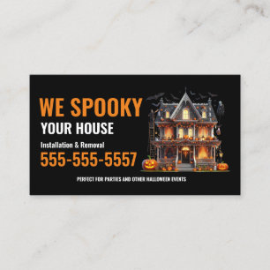 Cartes de visite pour entreprise d'installation de